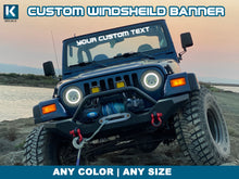Load image into Gallery viewer, Custom Windshield Banner Decal
