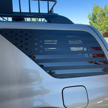 Load image into Gallery viewer, Custom American Flag SIDE WINDOW Decals - Choose Your Size
